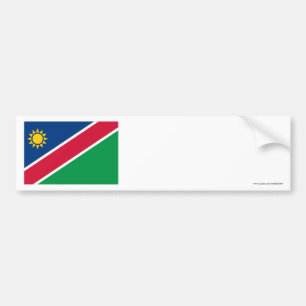 Namibia-Flagge Autoaufkleber