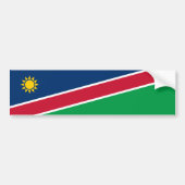 Namibia-Flagge Autoaufkleber (Vorne)