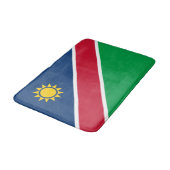 Namibia-Flagge Badematte (Schrägansicht)