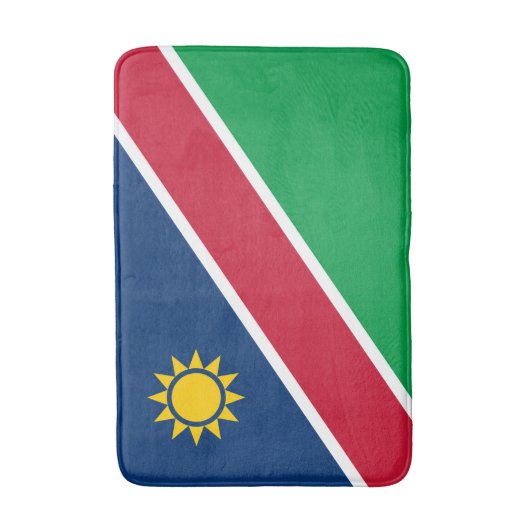 Namibia-Flagge Badematte (Vorderseite Vertikal)
