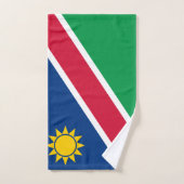 Namibia-Flagge Badhandtuch Set (Handtuch)