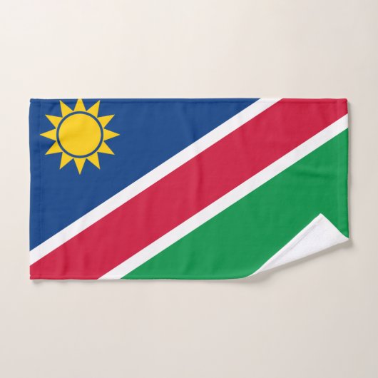 Namibia-Flagge Badhandtuch Set (Handtuch)