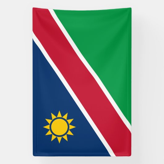 Namibia-Flagge Banner (Vertikal)