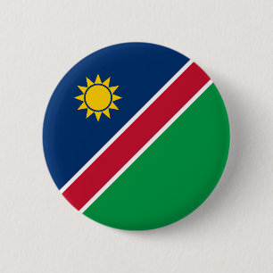 Namibia-Flagge Button