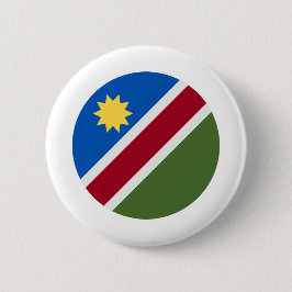 Namibia-Flagge Button