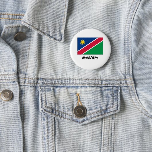 Namibia-Flagge Button (Beispiel)