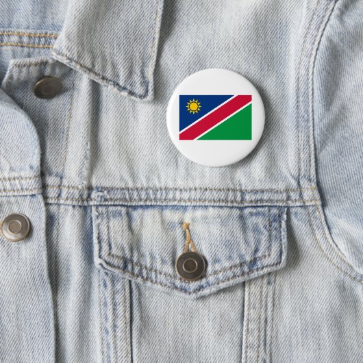 Namibia-Flagge Button (Beispiel)