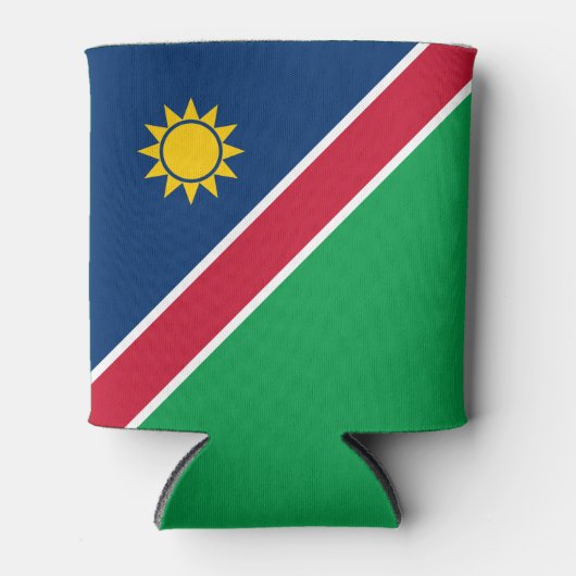 Namibia-Flagge Dosenkühler (Vorderseite)