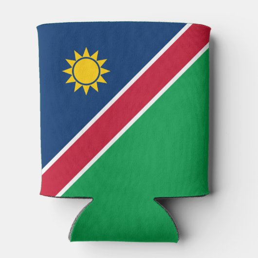 Namibia-Flagge Dosenkühler (Rückseite)