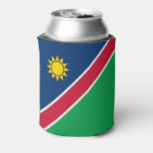 Namibia-Flagge Dosenkühler (Kanne Rückseite)