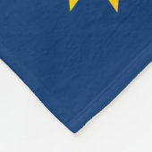 Namibia-Flagge Fleecedecke (Ecke)
