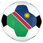 Namibia-Flagge Fußball (Gedreht)