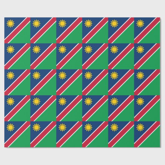 Namibia-Flagge Geschenkpapier (Flach)
