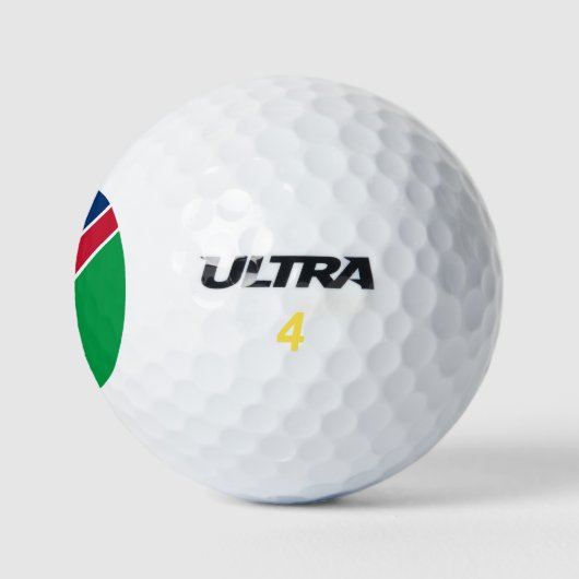 Namibia-Flagge Golfball (Logo)