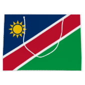 Namibia-Flagge Große Geschenktüte (Vorderseite)