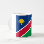 Namibia - Flagge - Kaffeetasse (Vorderseite Links)