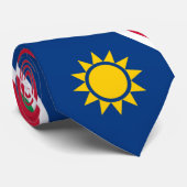 Namibia-Flagge Krawatte (Gerollt)