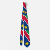 Namibia-Flagge Krawatte (Rückseite)