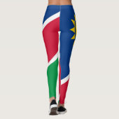 Namibia-Flagge Leggings (Rückseite)