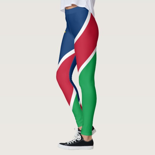 Namibia-Flagge Leggings (Links)