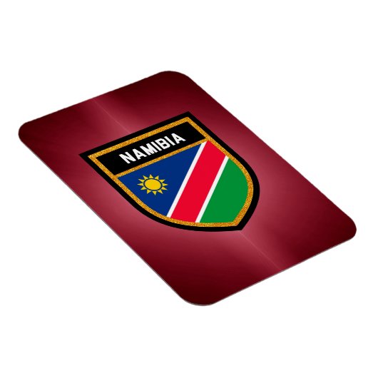 Namibia-Flagge Magnet (Rechte Seite)