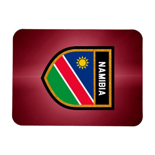 Namibia-Flagge Magnet (Horizontal)
