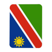 Namibia-Flagge Magnet (Vertikal)