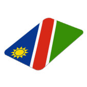 Namibia-Flagge Magnet (Linke Seite)