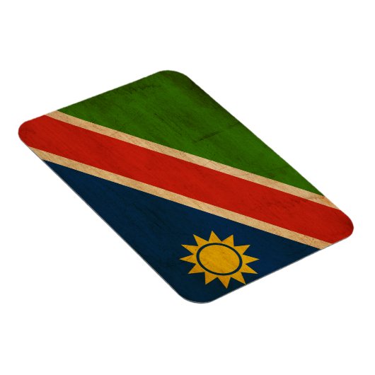 Namibia-Flagge Magnet (Rechte Seite)