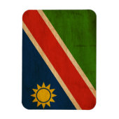 Namibia-Flagge Magnet (Vertikal)