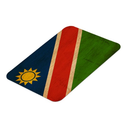Namibia-Flagge Magnet (Linke Seite)
