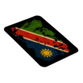 Namibia-Flagge Magnet (Rechte Seite)