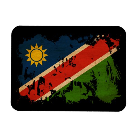 Namibia-Flagge Magnet (Horizontal)