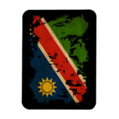 Namibia-Flagge Magnet (Vertikal)