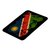 Namibia-Flagge Magnet (Linke Seite)