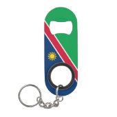 Namibia-Flagge Mini Flaschenöffner (Vorderseite)