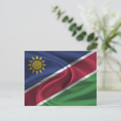 Namibia-Flagge Postkarte (Stehend Vorderseite)
