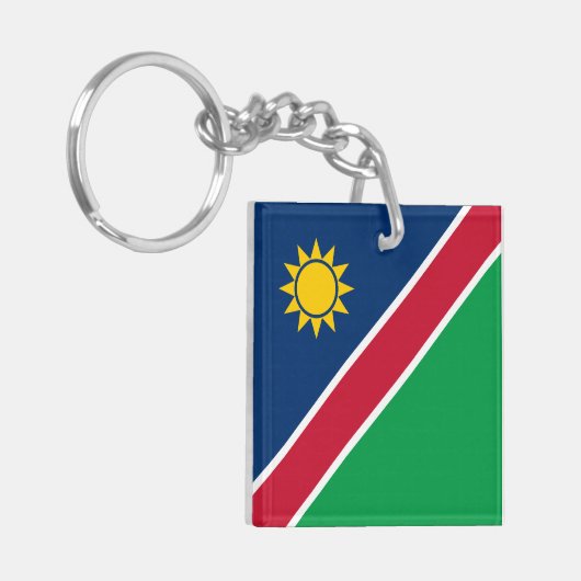 Namibia-Flagge Schlüsselanhänger (Vorderseite links)