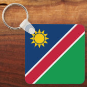 Namibia-Flagge Schlüsselanhänger (Vorderseite)