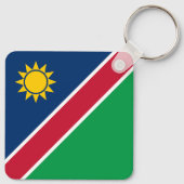 Namibia-Flagge Schlüsselanhänger (Rückseite)