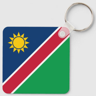 Namibia-Flagge Schlüsselanhänger