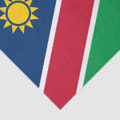 Namibia-Flagge Seidenpapier (Ausschnitt)