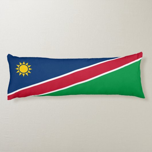 Namibia-Flagge Seitenschläferkissen (Rückseite)