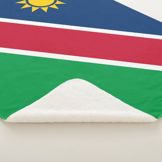 Namibia-Flagge Sherpadecke (3/4)