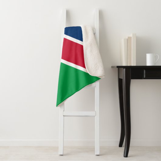 Namibia-Flagge Sherpadecke (Beispiel)