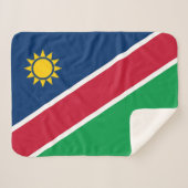 Namibia-Flagge Sherpadecke (Vorderseite (Horizontal))