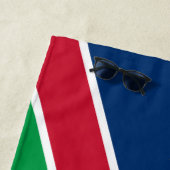 Namibia-Flagge Strandtuch (Beispiel)