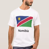 Namibia-Flagge T-Shirt (Vorderseite)