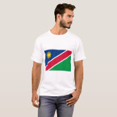 Namibia-Flagge T-Shirt (Vorne ganz)
