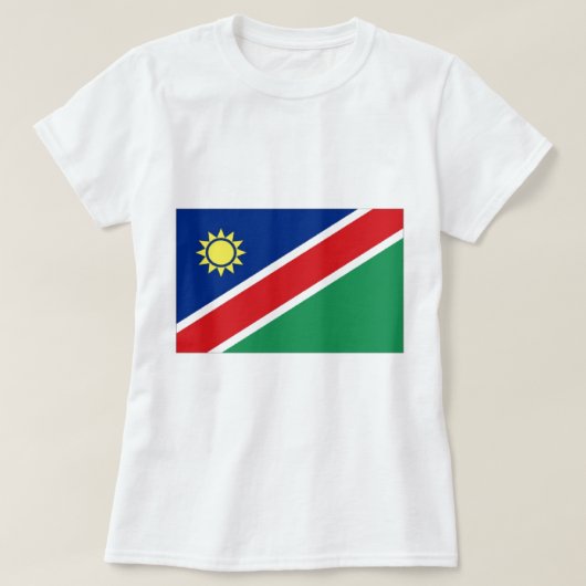 Namibia-Flagge T-Shirt (Design vorne)